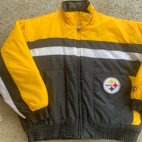 NFL Steelers Pro Player Men’s Jacket Sz XL - Picture 3 of 10
